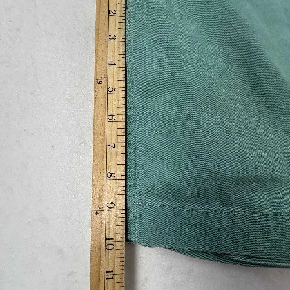Polo Ralph Lauren Chino Shorts Mens 32 Green 10 Inseam Relaxed Fit Casual NEW